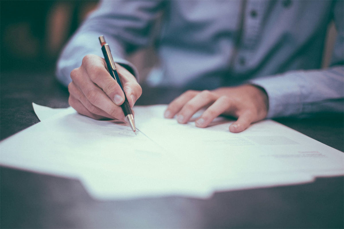 signing of documents